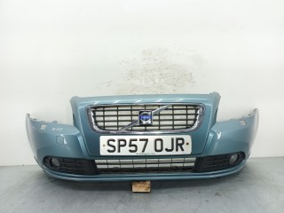 бампер передний Volvo S40 2 поколение [рестайлинг] 2008, 1.6 л., TDCi, D 4164 T, дизель, 5МКПП, синий, седан, передний привод, 39886257
