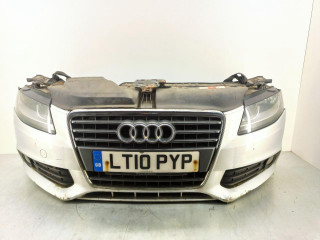 передняя часть (ноускат) Audi A4 B8/8K 2010, 2.0 л., TDi, CAGC, дизель, 6МКПП, серебристый, седан, передний привод, правый руль
