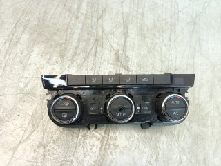 блок управления печки / климат-контроля Skoda Octavia 3 поколение (A7) 2014, 1.6 л., TDi, CLHA, дизель, робот, хетчбэк 5 дв., передний привод, 5E0907044K