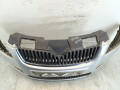 бампер передний Skoda Fabia 2 поколение (5J) 2008, 1.4 л., TDi PD, BNV, дизель, 5МКПП, серебристый, хетчбэк 5 дв., передний привод, правый руль, 5J0807221D - фото №4