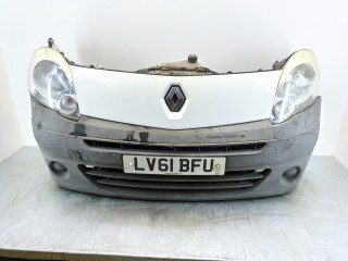 передняя часть (ноускат) Renault Kangoo 2 поколение 2011, 1.5 л., DCi, K9K 802, дизель, 5МКПП, белый, фургон, передний привод, правый руль