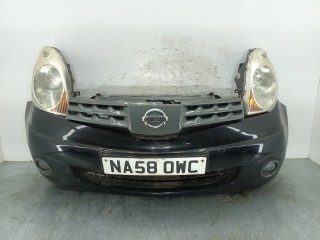 передняя часть (ноускат) Nissan Note E11 2008, 1.4 л., i, CR14DE, бензин, 5МКПП, минивэн, передний привод, F2511-9U0M0, 62030-9U000, 62022-9U30H