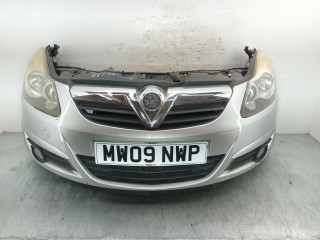 передняя часть (ноускат) Opel Corsa D 2009, 1.2 л., i, Z 12 XEP, бензин, 5МКПП, хетчбэк 5 дв., передний привод, 13191106