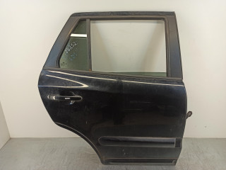 дверь задняя правая Hyundai Santa Fe 2 поколение (CM) [рестайлинг] 2009, 2.2 л., CRDi, D4EB, дизель, АКПП, чёрный, внедорожник 5 дв., полный привод