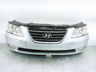 передняя часть (ноускат) Hyundai Sonata 5 поколение [рестайлинг] 2010, 2.0 л., CRDi, D4EA, дизель, 6МКПП, серебристый, седан, передний привод, правый руль