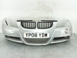 бампер передний BMW 3 серия E90/E91/E92/E93 [рестайлинг] 2008, 2.0 л., D, N47 D20 A, дизель, 6МКПП, серебристый, седан, задний привод, 905346677, 51117140859
