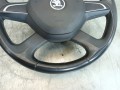 руль Skoda Octavia 3 поколение (A7) 2014, 1.6 л., TDi, CLHA, дизель, робот, хетчбэк 5 дв., передний привод, 5E0419091AACWD, 3T0880201F - фото №8