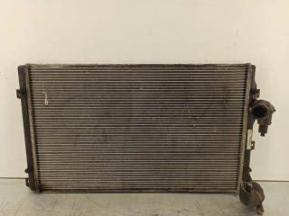 радиатор (основной) Skoda Octavia 2 поколение (A5) 2005, 1.9 л., TDi PD, BKC, дизель, 5МКПП, чёрный, хетчбэк 5 дв., передний привод, 1K0121253H