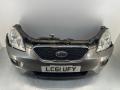 передняя часть (ноускат) Kia Carens 2 поколение 2011, 1.6 л., CRDi, D4FB, дизель, МКПП, серебристый, минивэн, передний привод, правый руль - фото №2
