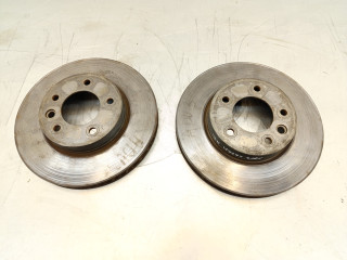 диски тормозные (комплект) Volkswagen Touareg 2 поколение [рестайлинг] 2015, 3.0 л., TDi, CVVA, дизель, АКПП, внедорожник 5 дв., полный привод, 7L6615301F, 7L6615302F