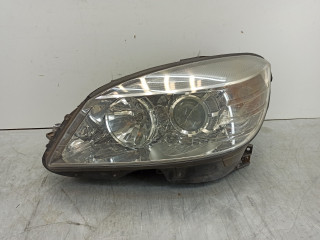 фара левая Mercedes-Benz C-Класс W204/S204 2008, 2.1 л., CDi, OM 646.811, дизель, АКПП, чёрный, седан, передний привод, правый руль, A2048208561