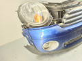 передняя часть (ноускат) Mini Cooper 2 поколение 2008, 1.4 л., i, N12 B14 A, бензин, 6МКПП, синий, хетчбэк 3 дв., передний привод, правый руль - фото №6