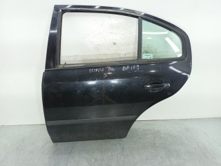 дверь задняя левая Skoda Octavia 1 поколение (A4) [рестайлинг] 2004, 1.9 л., TDi PD, ASZ, дизель, 6МКПП, хетчбэк 5 дв., передний привод, 1U4833055