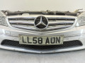 передняя часть (ноускат) Mercedes-Benz CLC-Класс 1 поколение 2008, 1.8 л., Kompr, M 271.946, бензин, 6МКПП, серебристый, купе, задний привод, правый руль - фото №3