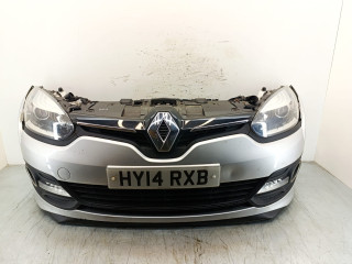 передняя часть (ноускат) Renault Megane 3 поколение [2-й рестайлинг] 2014, 1.5 л., DCi, K9K 656, дизель, 6МКПП, хетчбэк 5 дв., передний привод, 752100004R, 620224374R