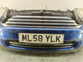 передняя часть (ноускат) Mini Cooper 2 поколение 2008, 1.4 л., i, N12 B14 A, бензин, 6МКПП, синий, хетчбэк 3 дв., передний привод, правый руль - фото №4