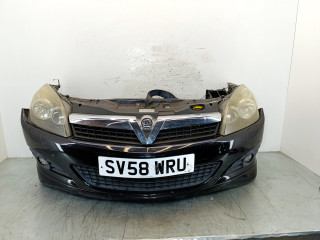 передняя часть (ноускат) Opel Astra H/Family [рестайлинг] 2008, 1.6 л., i, Z 16 XER, бензин, 5МКПП, чёрный, хетчбэк 5 дв., передний привод, 1400575, 93189014