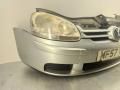 передняя часть (ноускат) Volkswagen Golf 5 поколение 2007, 1.6 л., FSI, BLF, бензин, 6МКПП, серебристый, хетчбэк 5 дв., передний привод, правый руль - фото №2