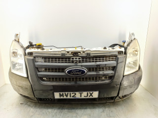 передняя часть (ноускат) Ford Transit 7 поколение 2012, 2.2 л., TDCi, CYFA, дизель, 6МКПП, белый, микроавтобус, задний привод, правый руль