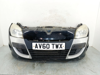 передняя часть (ноускат) Renault Megane 3 поколение 2010, 1.5 л., i, K9K 836, дизель, 5МКПП, купе, передний привод, 752100004R, 620220036R