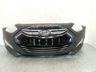 бампер передний Hyundai i40 1 поколение 2011, 1.7 л., CRDi, D4FD, дизель, 6МКПП, чёрный, универсал, передний привод, правый руль, 865503Z000