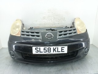 передняя часть (ноускат) Nissan Note E11 2008, 1.4 л., i, CR14DE, бензин, 5МКПП, минивэн, передний привод, F2511-9U0M0, 62030-9U000, 62022-9U30H