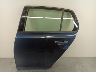 дверь задняя левая Volkswagen Golf 6 поколение 2011, 2.0 л., TDi, CFFB, дизель, 6МКПП, синий, хетчбэк 5 дв., передний привод