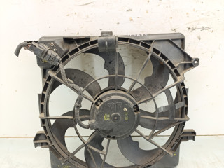 вентилятор радиатора Hyundai i40 1 поколение 2011, 1.7 л., CRDi, D4FD, дизель, 6МКПП, чёрный, универсал, передний привод, правый руль, 253803Z100