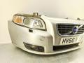 передняя часть (ноускат) Volvo V50 1 поколение [рестайлинг] 2010, 1.6 л., TDCi, D 4164 T, дизель, 5МКПП, серебристый, универсал, передний привод, правый руль - фото №3