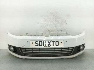 бампер передний Volkswagen Golf 6 поколение 2011, 2.0 л., TDi, CFGB, дизель, 6МКПП, чёрный, хетчбэк 3 дв., передний привод, 5K0807221