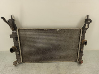 радиатор (основной) Opel Meriva 1 поколение (A) [рестайлинг] 2007, 1.4 л., i, Z 14 XEP, бензин, 5МКПП, серебристый, минивэн, передний привод, правый руль