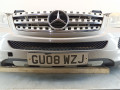 передняя часть (ноускат) Mercedes-Benz M-Класс W164 2008, 3.0 л., CDi, OM 642.940, дизель, АКПП, серебристый, внедорожник 5 дв., полный привод - фото №5