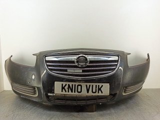 бампер передний Opel Insignia 1 поколение (A) 2010, 2.0 л., CDTi, A 20 DTH, дизель, МКПП, чёрный, хетчбэк 5 дв., передний привод, правый руль