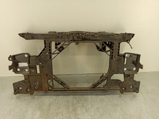 передняя панель крепления облицовки (телевизор) Renault Megane 3 поколение 2009, 1.6 л., i, K4M 858, бензин, 6МКПП, серебристый, купе, передний привод, правый руль, 214810028R, 38730950100, 0950100