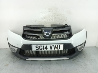 бампер передний Dacia Sandero Stepway 2 поколение 2014, 0.9 л., H4B 400, бензин, 5МКПП, универсал, 620229493R