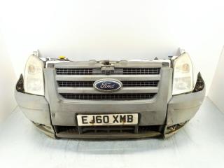 передняя часть (ноускат) Ford Transit 7 поколение 2011, 2.2 л., TDCi, SRFA, дизель, 6МКПП, белый, микроавтобус, передний привод, правый руль