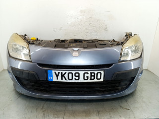 передняя часть (ноускат) Renault Megane 3 поколение 2009, 1.6 л., i, K4M 858, бензин, 6МКПП, хетчбэк 5 дв., передний привод, 752100004R, 620220036R