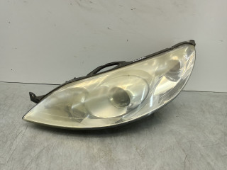 фара левая Peugeot 407 1 поколение 2008, 2.0 л., HDi, RHR (DW10BTED4), дизель, 6МКПП, синий, универсал, передний привод, правый руль, 9660236280