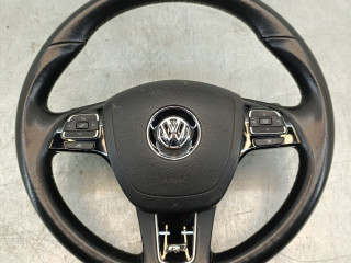 руль Volkswagen Touareg 2 поколение [рестайлинг] 2015, 3.0 л., TDi, CVVA, дизель, АКПП, внедорожник 5 дв., полный привод, 7P6419091BH, 7P0880201K