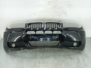 бампер передний BMW X3 E83 [рестайлинг] 2009, 2.0 л., D, N47 D20 A, дизель, 6МКПП, серый, внедорожник 5 дв., полный привод, 611113417729