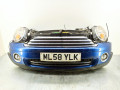 передняя часть (ноускат) Mini Cooper 2 поколение 2008, 1.4 л., i, N12 B14 A, бензин, 6МКПП, синий, хетчбэк 3 дв., передний привод, правый руль - фото №2