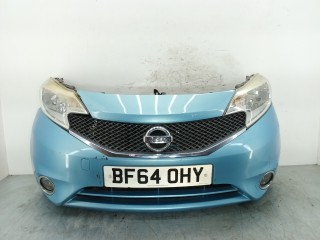 передняя часть (ноускат) Nissan Note E12 2014, 1.5 л., DCi, K9K 608, дизель, 5МКПП, минивэн, передний привод