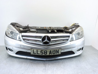 передняя часть (ноускат) Mercedes-Benz CLC-Класс 1 поколение 2008, 1.8 л., Kompr, M 271.946, бензин, 6МКПП, серебристый, купе, задний привод, правый руль