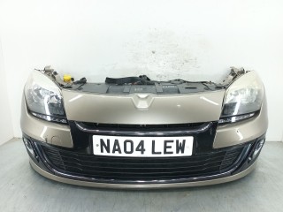 передняя часть (ноускат) Renault Megane 3 поколение [рестайлинг] 2012, 1.2 л., Ti, H5F 400, бензин, 6МКПП, хетчбэк 5 дв., передний привод