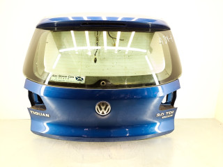 крышка багажника (дверь 3-5) Volkswagen Tiguan 1 поколение 2010, 2.0 л., TDi, CFFB, дизель, 6МКПП, синий, внедорожник 5 дв., передний привод, 5N0827025G