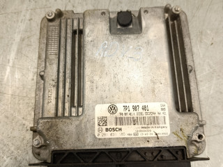 блок управления двигателем Volkswagen Touareg 2 поколение [рестайлинг] 2015, 3.0 л., TDi, CVVA, дизель, АКПП, внедорожник 5 дв., полный привод, 7P0907401