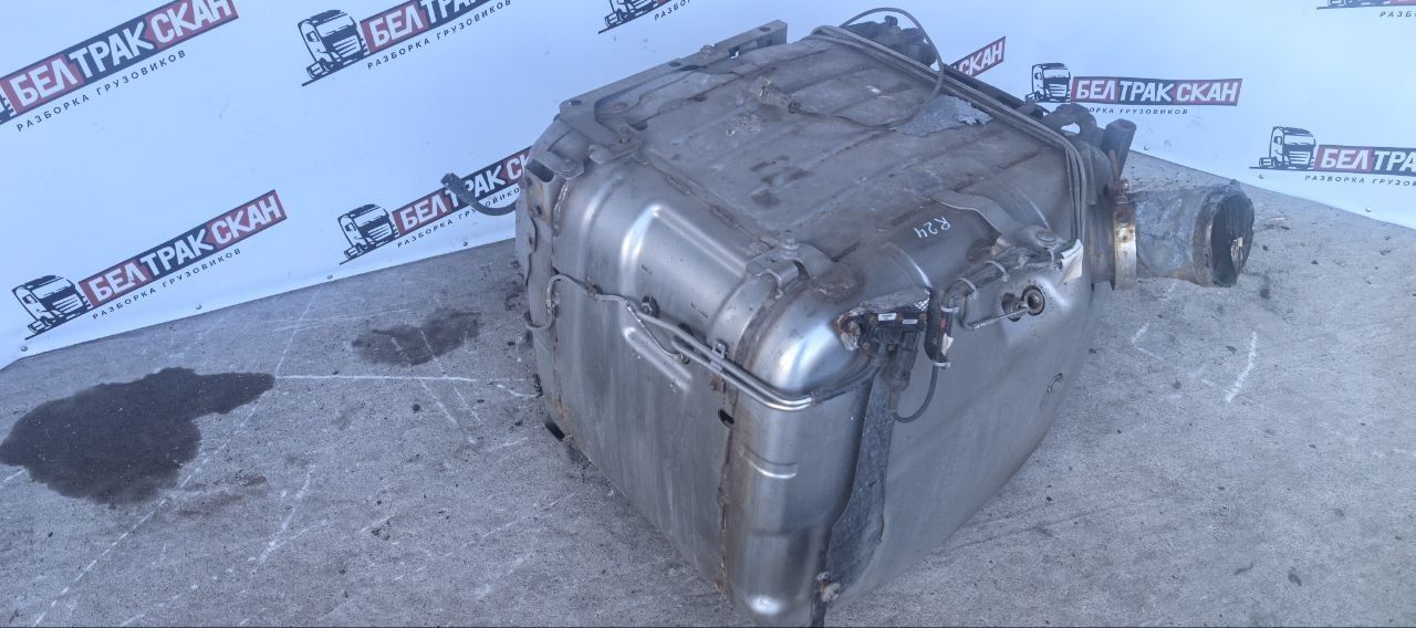глушитель Scania R 6 серия 2021, 12.7 л., DC 13.148, дизель, АКПП, white ivory, задний привод, 2520932 - фото №1