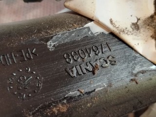 воздуховод Scania R 5 серия 2013, 12.7 л., DC 13.112, дизель, АКПП, red chilli, задний привод, 1764038, 1459973