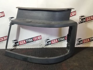 Накладка (ресничка) фары левая Scania G 6 серия 2018, 12.7 л., DC 13.148, дизель, АКПП, white ivory, задний привод, 2427875, 2592644, 2609156