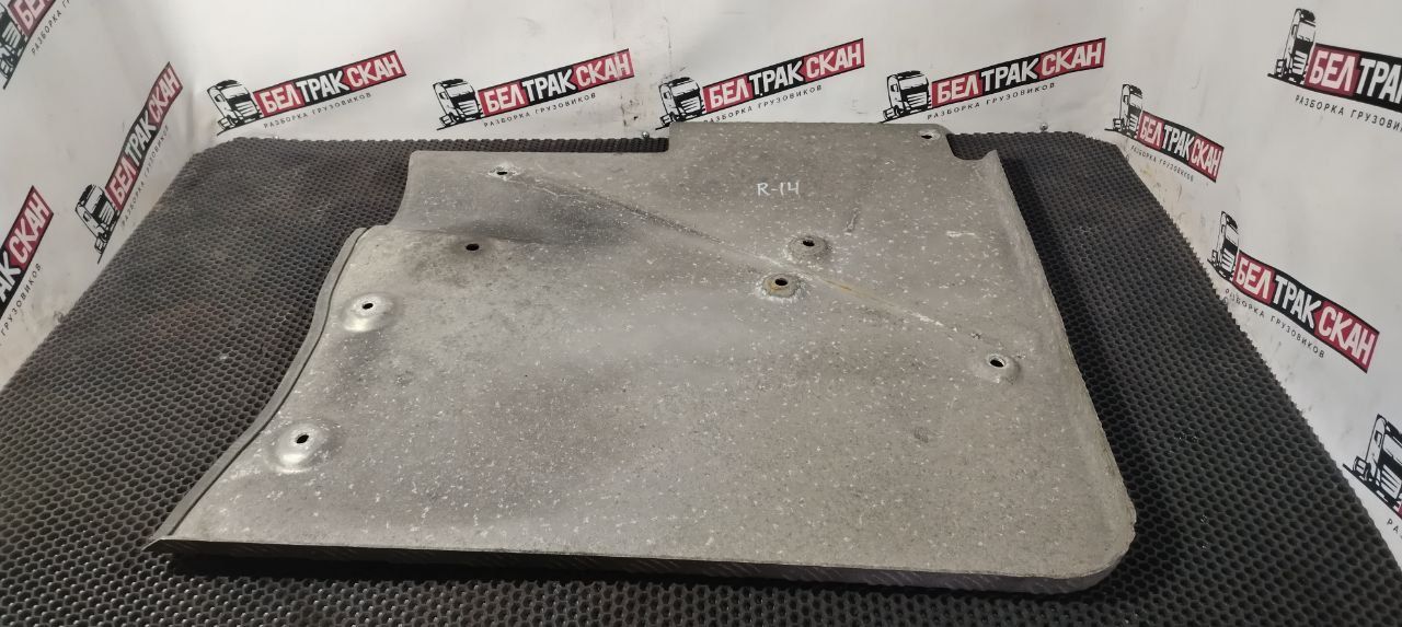 тепловой экран глушителя Scania R 5 серия 2013, 12.7 л., DC 13.112, дизель, АКПП, white ivory, задний привод, 2239093, 2053312, 1914449 - фото №1